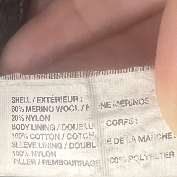 Baby Gap boys navy pea coat sz 5 yrs - Picture 7 of 7